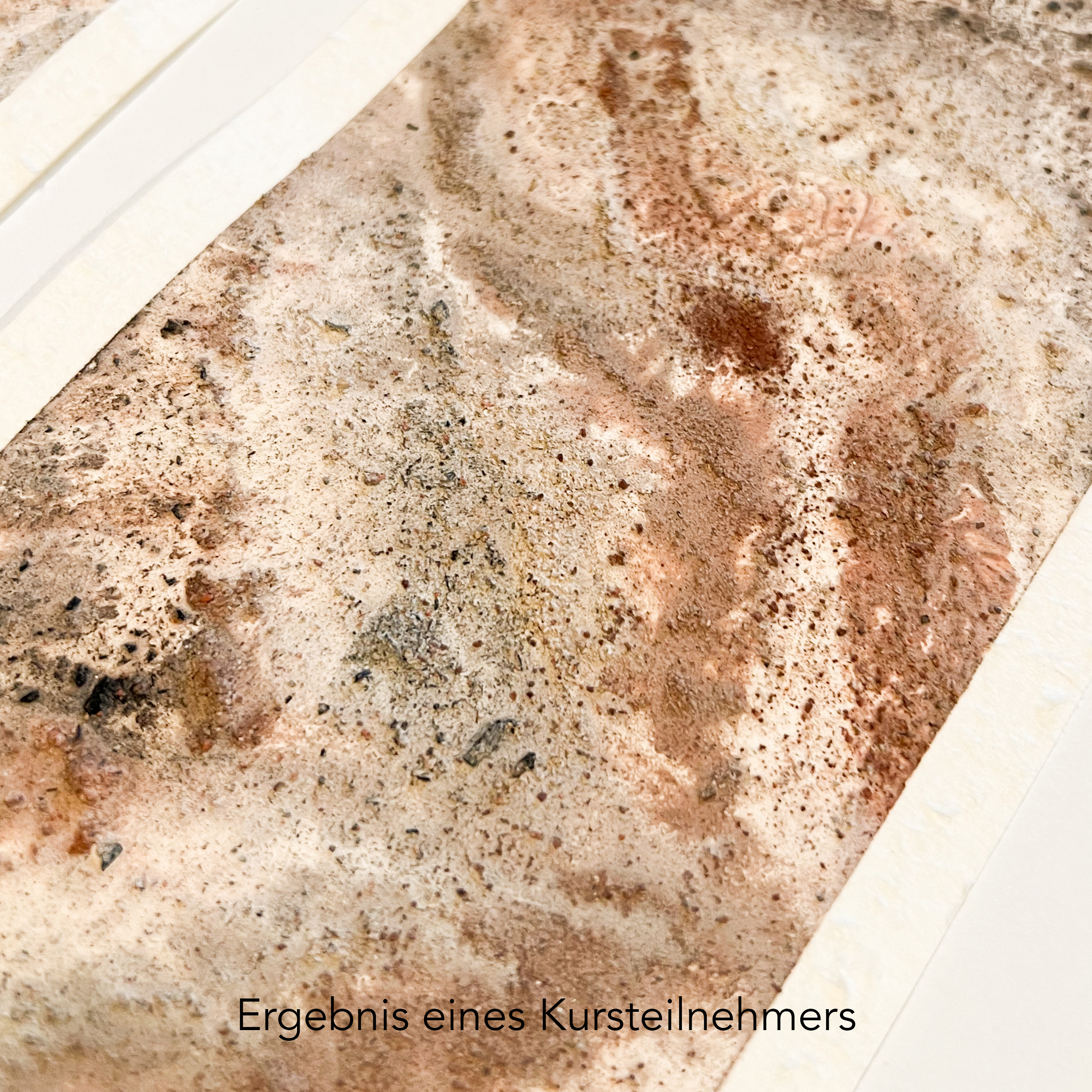 Experimentelles Malen mit Erdpigmenten – Bild 4