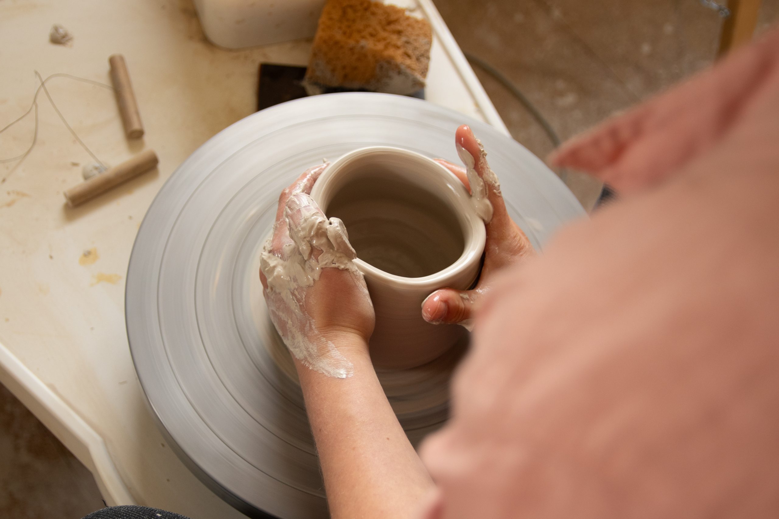 Einsteigerkurs an der Töpferscheibe für 2 Personen