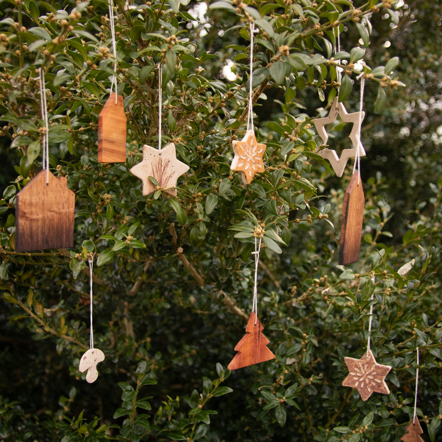 Weihnachtswerkstatt – Kreativer Kurs für handgemachte Anhänger aus Ton & Holz – Bild 5